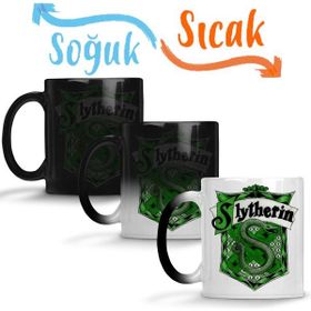 Baskı Dükkanı KB1019 Slytherin Harry Potter Quidditch Porselen Kupa Bardak