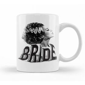 Baskı Dükkanı KB10190 Bride Of Frankenstein The Black White Bride Porselen Kupa Bardak