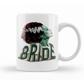 Baskı Dükkanı KB10191 Bride Of Frankenstein The Blushing Bride Porselen Kupa Bardak