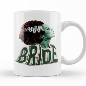 Baskı Dükkanı KB10191 Bride Of Frankenstein The Blushing Bride Porselen Kupa Bardak