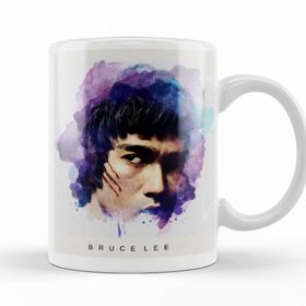 Baskı Dükkanı KB10196 Bruce Lee 01 Porselen Kupa Bardak