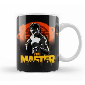 Baskı Dükkanı KB10198 Bruce Lee The Master Porselen Kupa Bardak