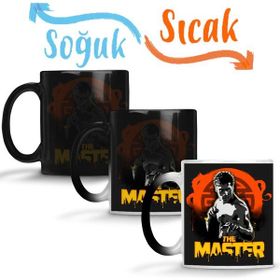Baskı Dükkanı KB10198 Bruce Lee The Master Porselen Kupa Bardak