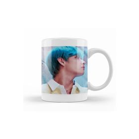 Baskı Dükkanı KB10207 Bts V Lights Porselen Kupa Bardak