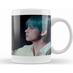 Baskı Dükkanı KB10207 Bts V Lights Porselen Kupa Bardak