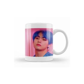 Baskı Dükkanı KB10208 Bts V Person Porselen Kupa Bardak