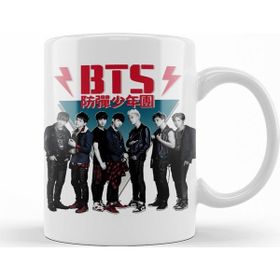 Baskı Dükkanı KB10211 Bts 80s Vintage Dark Wild Porselen Kupa Bardak