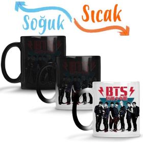 Baskı Dükkanı KB10211 Bts 80s Vintage Dark Wild Porselen Kupa Bardak