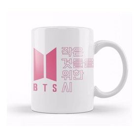 Baskı Dükkanı KB10217 Bts Boy With Luv Porselen Kupa Bardak