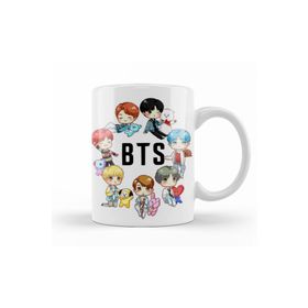 Baskı Dükkanı KB10218 Bts Dna X Bt21 Porselen Kupa Bardak