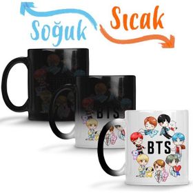 Baskı Dükkanı KB10218 Bts Dna X Bt21 Porselen Kupa Bardak