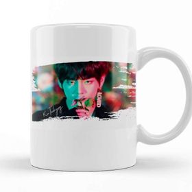 Baskı Dükkanı KB10229 Bts Kim Taehyung Porselen Kupa Bardak