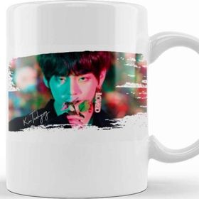 Baskı Dükkanı KB10229 Bts Kim Taehyung Porselen Kupa Bardak