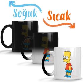 Baskı Dükkanı KB1024 Sımpsons Porselen Kupa Bardak