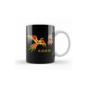 Baskı Dükkanı KB10242 Bujinkan Fenix Porselen Kupa Bardak