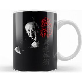 Baskı Dükkanı KB10243 Bujinkan Hatsumi Tanto Porselen Kupa Bardak