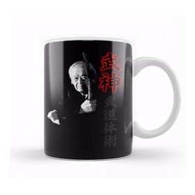 Baskı Dükkanı KB10243 Bujinkan Hatsumi Tanto Porselen Kupa Bardak