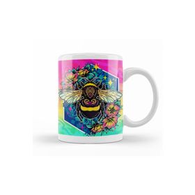 Baskı Dükkanı KB10246 Bumblebee Porselen Kupa Bardak