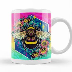 Baskı Dükkanı KB10246 Bumblebee Porselen Kupa Bardak