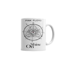Baskı Dükkanı KB1027 Shine On You Crazy Diamond Porselen Kupa Bardak