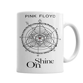 Baskı Dükkanı KB1027 Shine On You Crazy Diamond Porselen Kupa Bardak