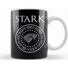 Baskı Dükkanı KB10274 Casa Stark Porselen Kupa Bardak