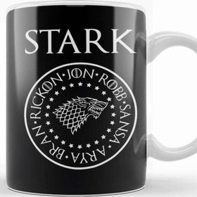 Baskı Dükkanı KB10274 Casa Stark Porselen Kupa Bardak