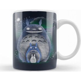 Baskı Dükkanı KB10282 Catbus Friendly Spirit Totoro Porselen Kupa Bardak