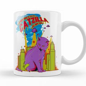 Baskı Dükkanı KB10283 Catizila Porselen Kupa Bardak