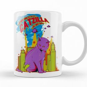 Baskı Dükkanı KB10283 Catizila Porselen Kupa Bardak