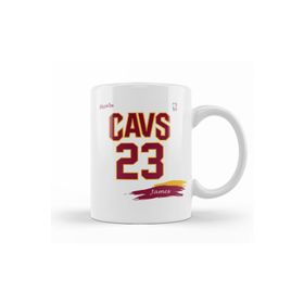 Baskı Dükkanı KB10289 Cavs 23 James Clara Roxx Ink Porselen Kupa Bardak