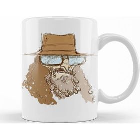 Baskı Dükkanı KB10291 Cem Karaca Illustrasyon Porselen Kupa Bardak