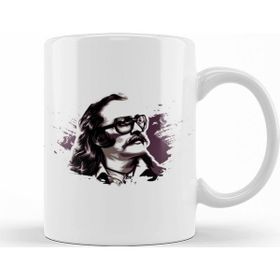 Baskı Dükkanı KB10291 Cem Karaca Illustrasyon Porselen Kupa Bardak