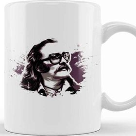 Baskı Dükkanı KB10291 Cem Karaca Illustrasyon Porselen Kupa Bardak