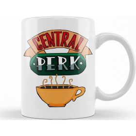 Baskı Dükkanı KB10296 Central Perk Porselen Kupa Bardak
