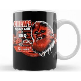 Baskı Dükkanı KB10304 Chewbacca Chews Porselen Kupa Bardak