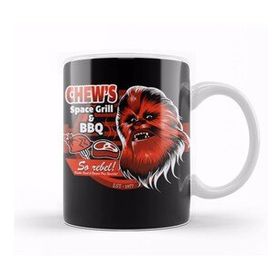 Baskı Dükkanı KB10304 Chewbacca Chews Porselen Kupa Bardak