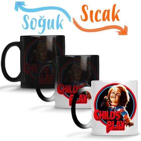 Baskı Dükkanı KB10308 Childs Play Chucky Porselen Kupa Bardak