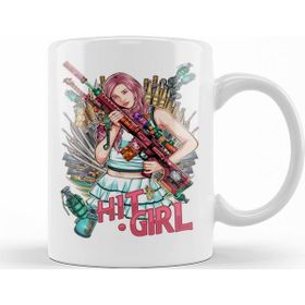 Baskı Dükkanı KB10313 Chloe Moretz Hitgirl Porselen Kupa Bardak
