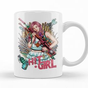 Baskı Dükkanı KB10313 Chloe Moretz Hitgirl Porselen Kupa Bardak