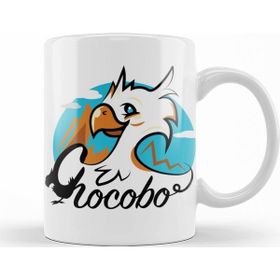Baskı Dükkanı KB10314 Chocobo Porselen Kupa Bardak