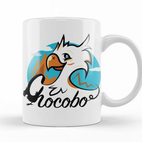 Baskı Dükkanı KB10314 Chocobo Porselen Kupa Bardak