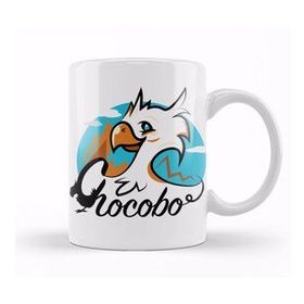 Baskı Dükkanı KB10314 Chocobo Porselen Kupa Bardak
