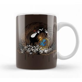 Baskı Dükkanı KB10315 Chocolate Hey Fatcat Catch On Porselen Kupa Bardak