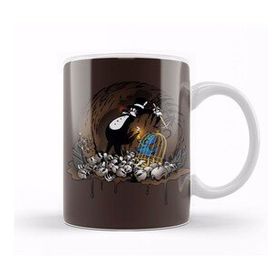 Baskı Dükkanı KB10315 Chocolate Hey Fatcat Catch On Porselen Kupa Bardak