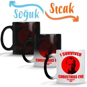 Baskı Dükkanı KB10317 Christmas Eve Survivor Porselen Kupa Bardak
