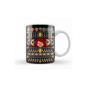 Baskı Dükkanı KB10320 Chuck Good Guy Ugly Sweater Porselen Kupa Bardak