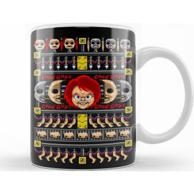 Baskı Dükkanı KB10320 Chuck Good Guy Ugly Sweater Porselen Kupa Bardak