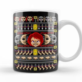 Baskı Dükkanı KB10320 Chuck Good Guy Ugly Sweater Porselen Kupa Bardak