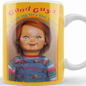 Baskı Dükkanı KB10327 Chucky He Wants You For A Best Friend Porselen Kupa Bardak